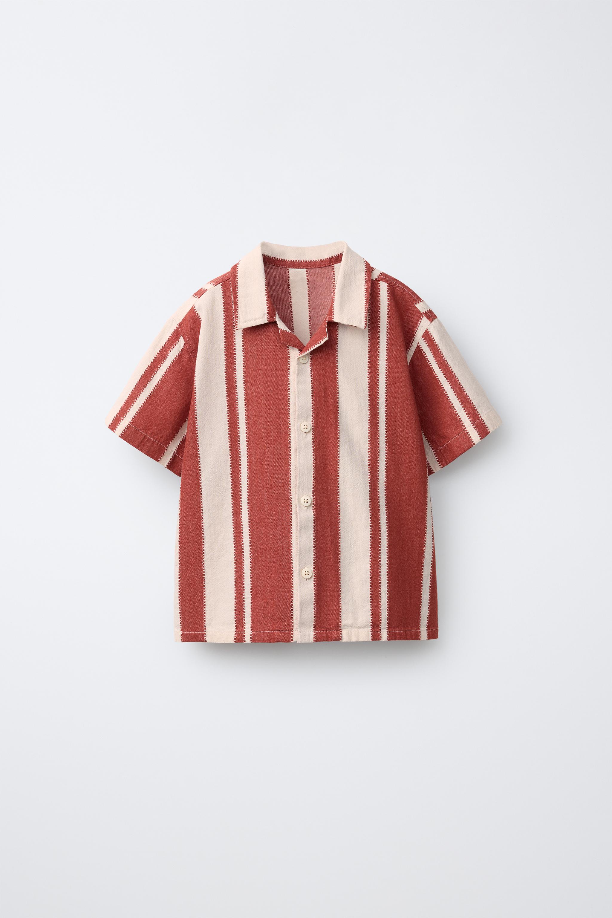 STRIPED PRINT SHIRT